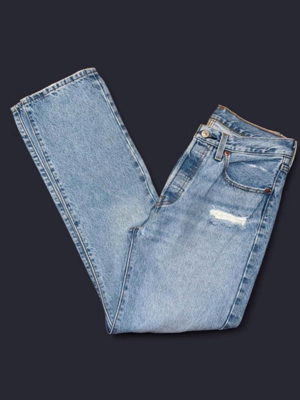 Levi's Light Blue Bootcut Jeans
